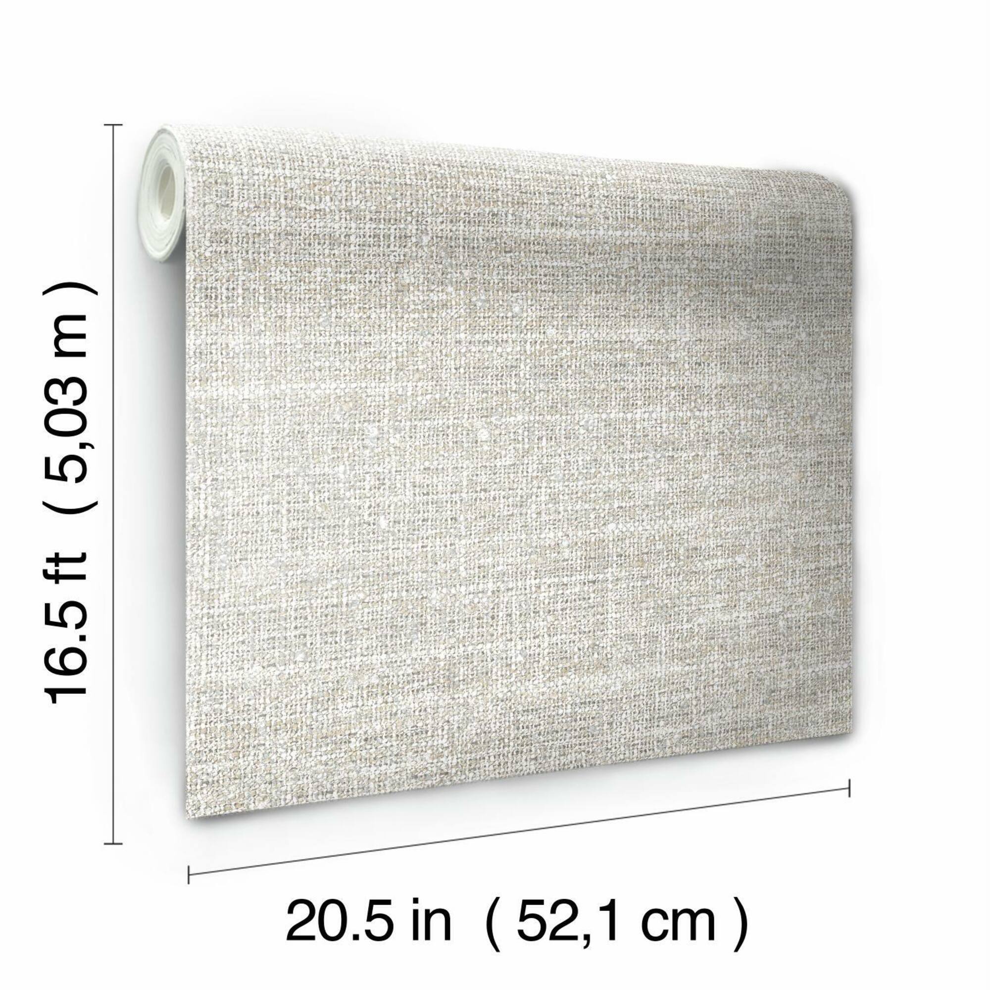 RoomMates Tweed Peel & Stick Wallpaper